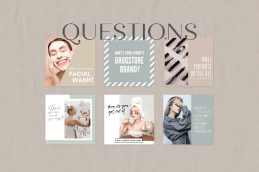 400 Beauty Salon Templates For Social Media