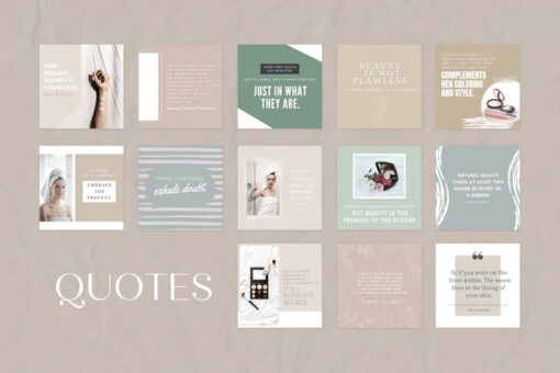 400 Beauty Salon Templates For Social Media - Image 2