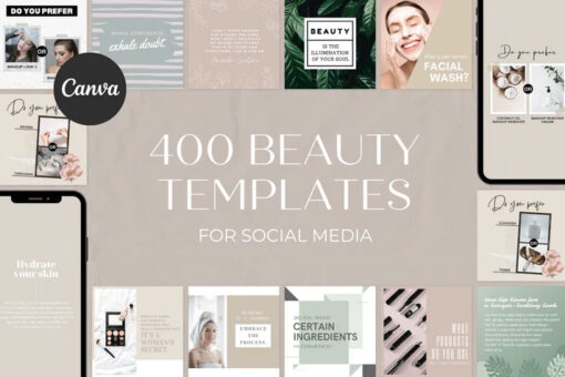 400 Beauty Salon Templates For Social Media - Image 3