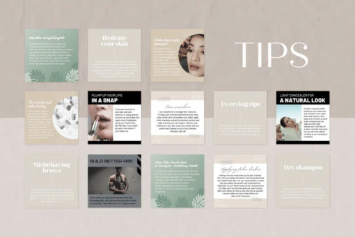 400 Beauty Salon Templates For Social Media - Image 4