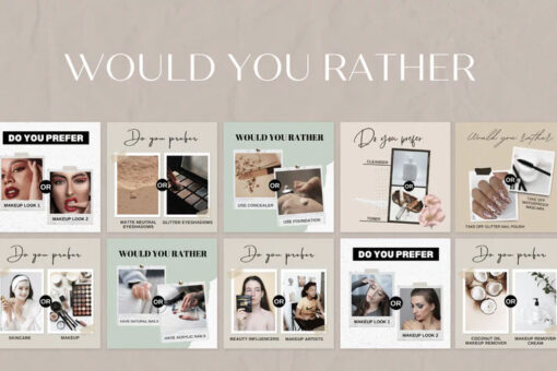 400 Beauty Salon Templates For Social Media - Image 5
