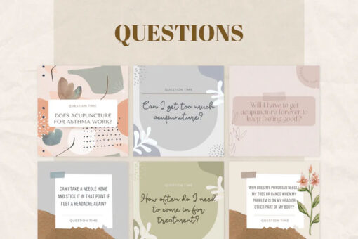200 Acupuncture Templates for Social Media - Image 3