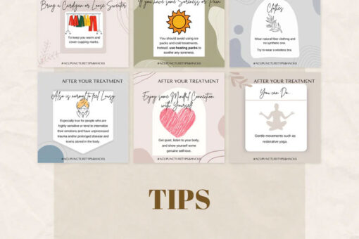 200 Acupuncture Templates for Social Media - Image 5