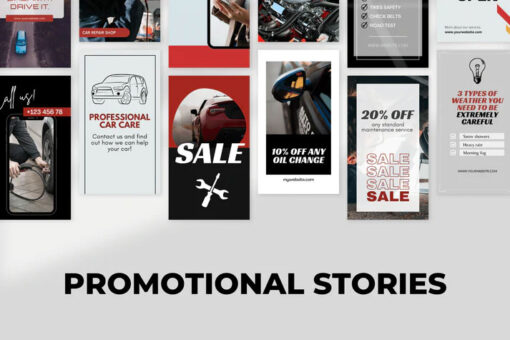 200 Car Repair Shop Templates for Social Media - Image 5