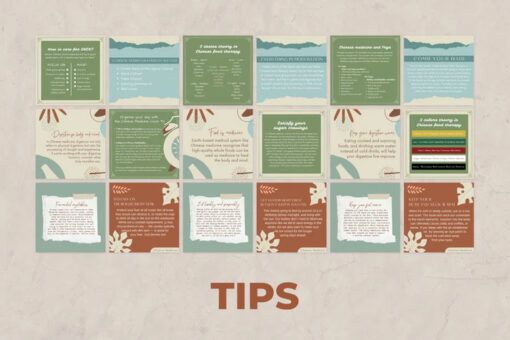 200 Chinese Medicine Templates for Social Media - Image 5