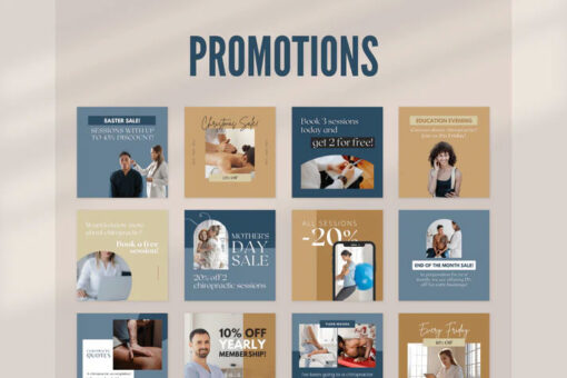 200 Chiropractic Templates for Social Media - Image 2