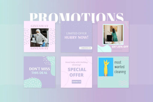 200 Cleaning Services Templates for Social Media - Image 2