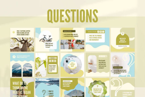 300 Climate Change Templates for Social Media - Image 3