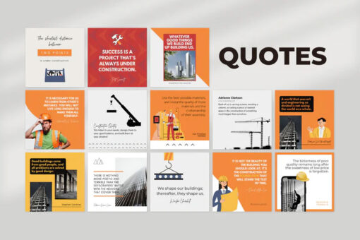 200 Construction Templates for Social Media - Image 4