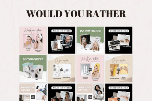 300 Cosmetics Templates for Social Media - Image 5