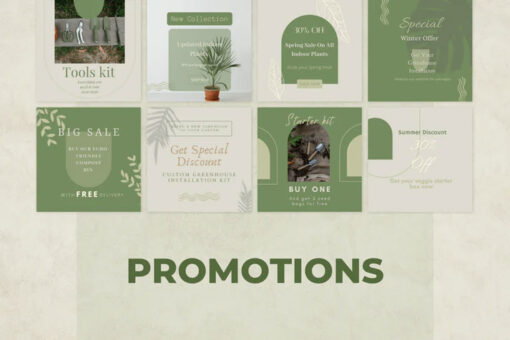 200 Gardening Templates for Social Media - Image 2