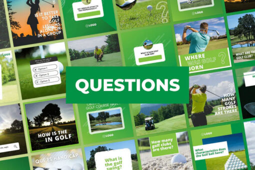 200 Golf Templates for Social Media - Image 3