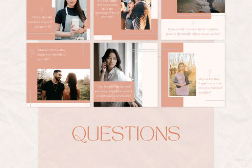 300 Happiness & Gratitude Templates for Social Media - Image 3