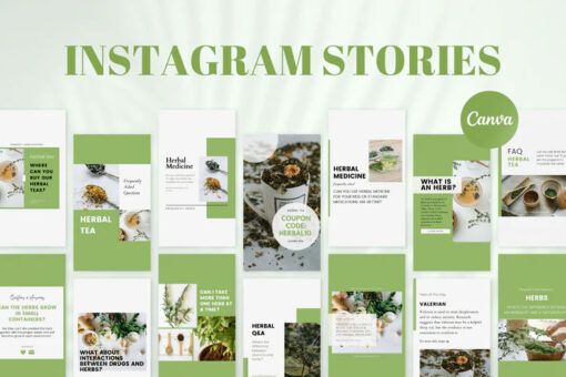 200 Herbal Medicine Templates for Social Media - Image 4