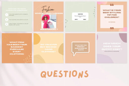 400 Kids Fashion Templates For Social Media - Image 2