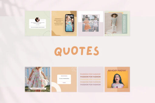 400 Kids Fashion Templates For Social Media - Image 3