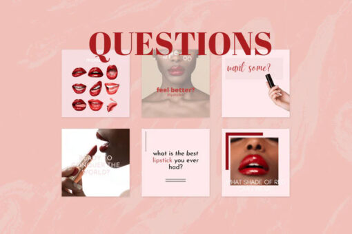 200 Lips Templates for Social Media - Image 3
