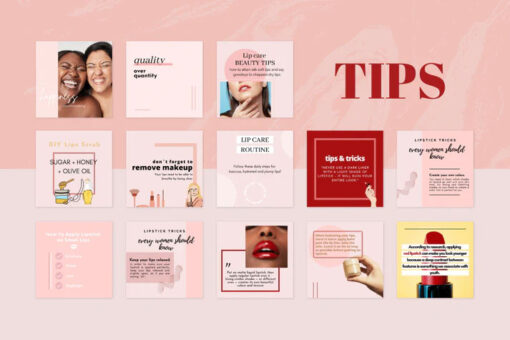 200 Lips Templates for Social Media - Image 5