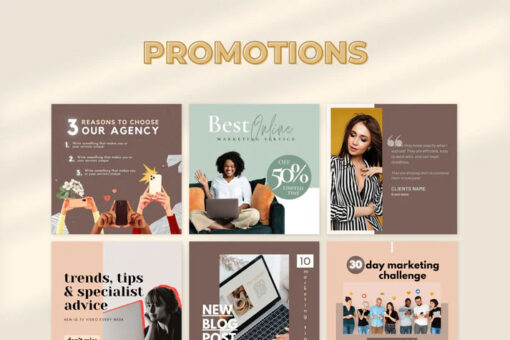 300 Marketing Agency Templates for Social Media - Image 2