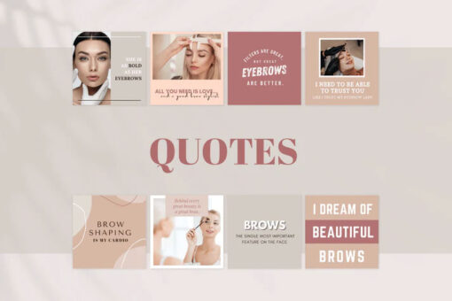 300 Microblading Templates for Social Media - Image 4