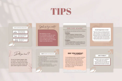 300 Microblading Templates for Social Media - Image 5