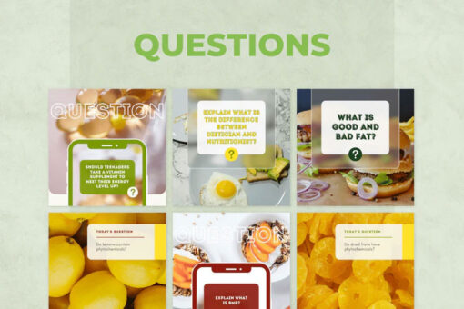 300 Nutrition Coach Templates for Social Media - Image 2