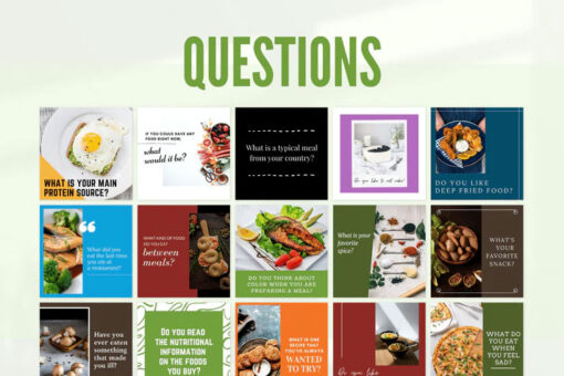 400 Nutrition Templates For Social Media - Image 3