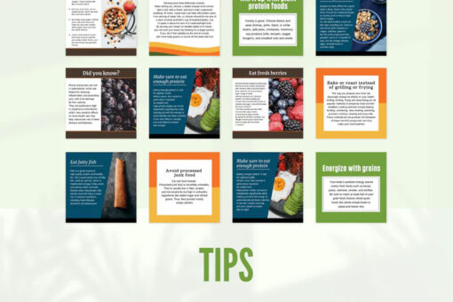 400 Nutrition Templates For Social Media - Image 5