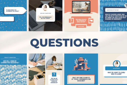 200 Online Course Templates Bundle For Social Media - Image 3