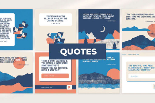 200 Online Course Templates Bundle For Social Media - Image 4