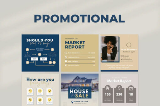 100 Real Estate LinkedIn Templates for Social Media - Image 3