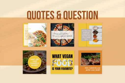 300 Social Media Templates for Restaurants - Image 3